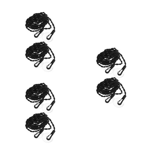 Portable 6pcs black elastic - portable,