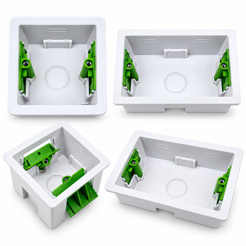 Dry lining back boxes gang - dry,
