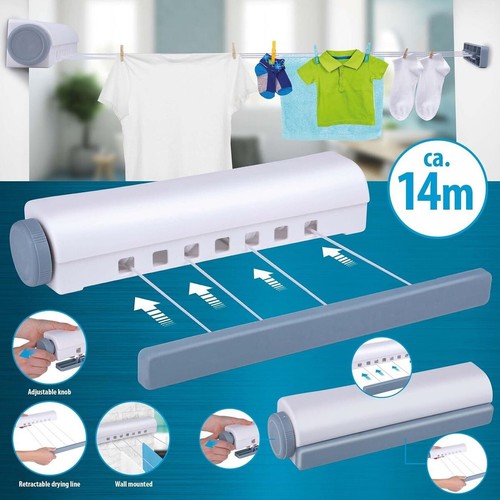 14m line retractable washing - line,