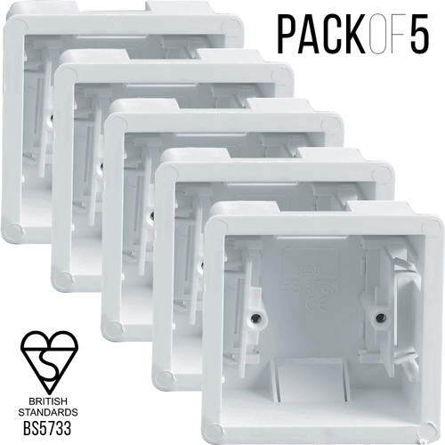 35mm dry lining back box - dry,