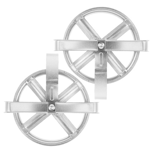 8pcs silver iron clothesline - silver,