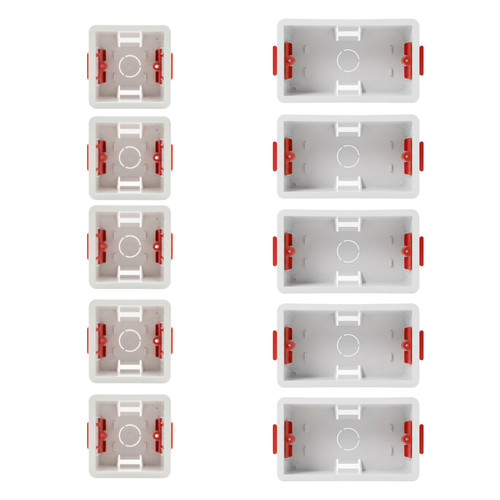 Dry lining back box gang - dry,