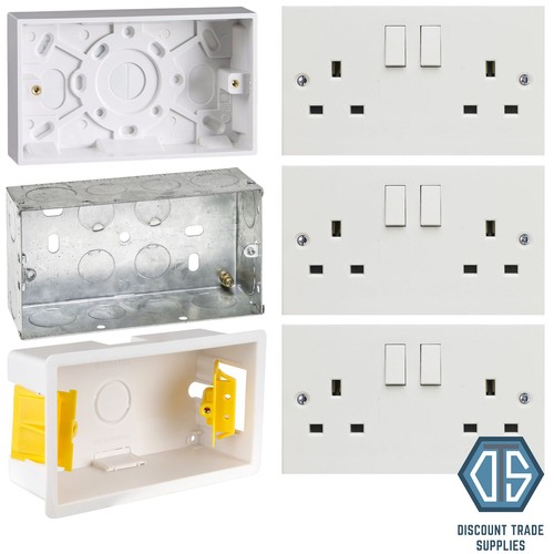 Gang 13a double socket - 2,
