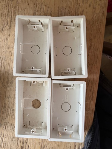 Double electric socket - double,