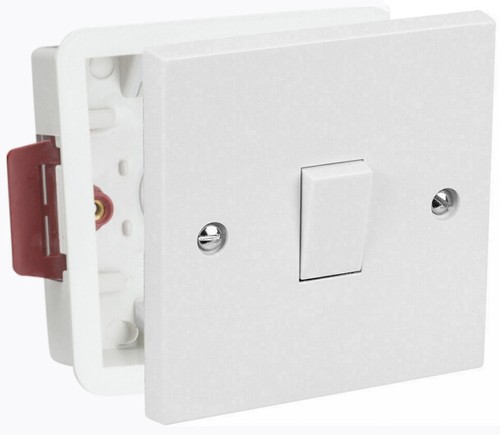 Gang light switch white - light,