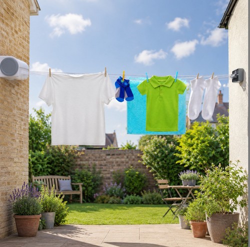14m retractable clothesline - retractable,