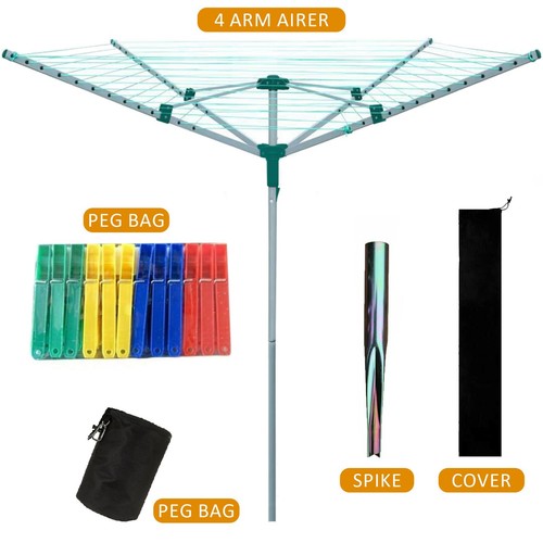 Rotary airer 50m outdoor arm - outdoor,