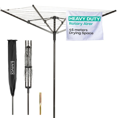 Livivo arm rotary clothes - 4,