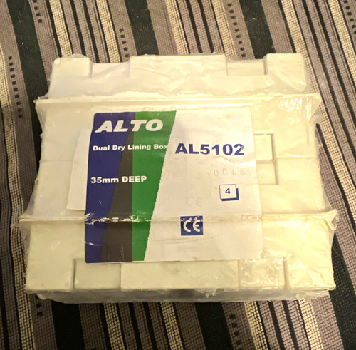 Alto dual dry lining box - dry,