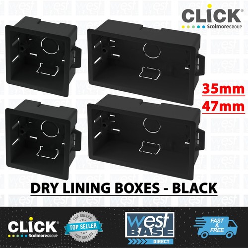 Black dry lining plasterboard - black,
