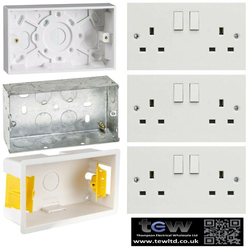 Gang 13a double socket - 2,