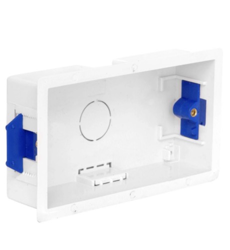 Double dry lining back box - double,